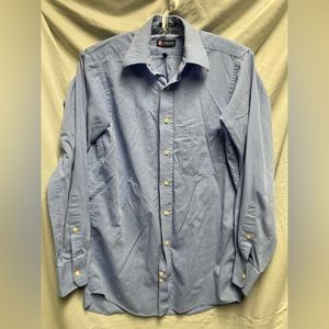 🔴Chaps small blue button up shirt